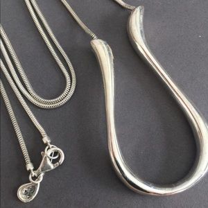 Silpada Daydream Horseshoe Pendent Necklace